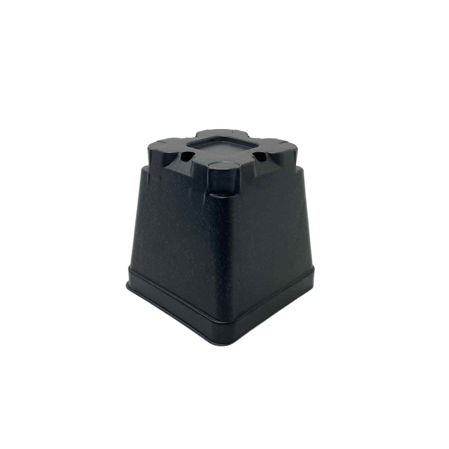 50-Pack of 3.5-inch Square Nursery Pots – Durable Black Plastic Pots for Seedlings, Cuttings & Transplants, Suitable for 1020 Trays (50 Count)