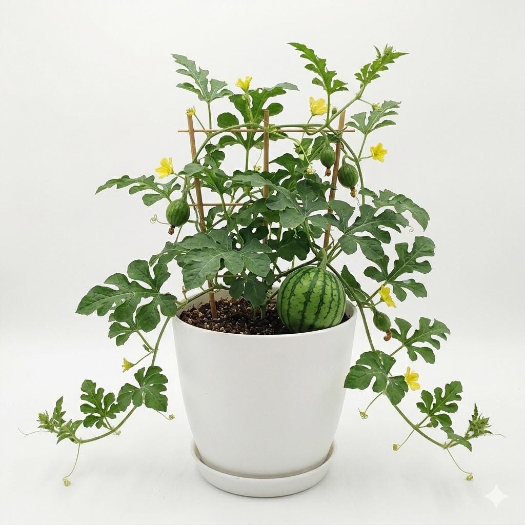 6-Inch Modern White Plant Pot with Detachable Saucer – Premium Round Resin Planter with Spiral Drainage Holes for Indoor Houseplants