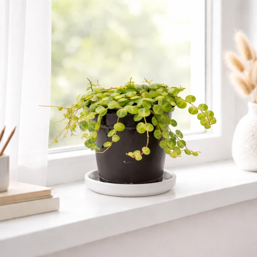 4 inch String of Turtles Plant (Peperomia prostrata) – Trailing Indoor Houseplant | Easy Care